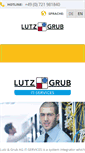 Mobile Screenshot of lutzundgrub.de